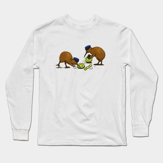 Kiwi Long Sleeve T-Shirt by  @a.r.a.b.e.l.l.a_